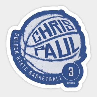 Chris Paul Golden State Basketball Sticker